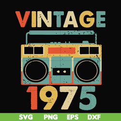 vintage november 1975 svg, png, dxf, eps digital file nbd0017