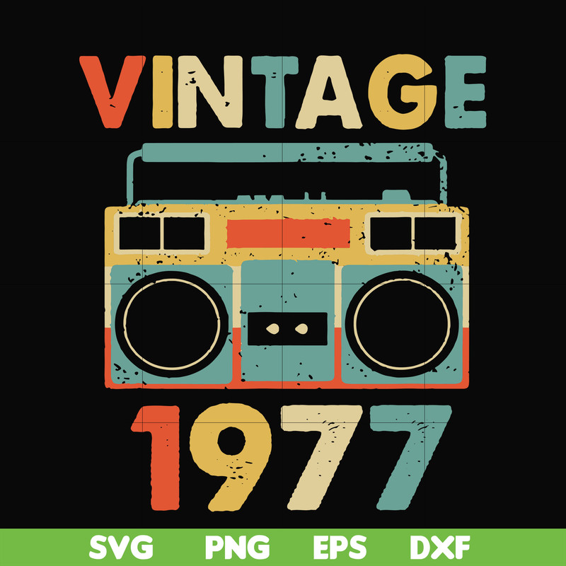 NBD0019-Vintage November 1977 svg, png, dxf, eps digital file NBD0019.jpg