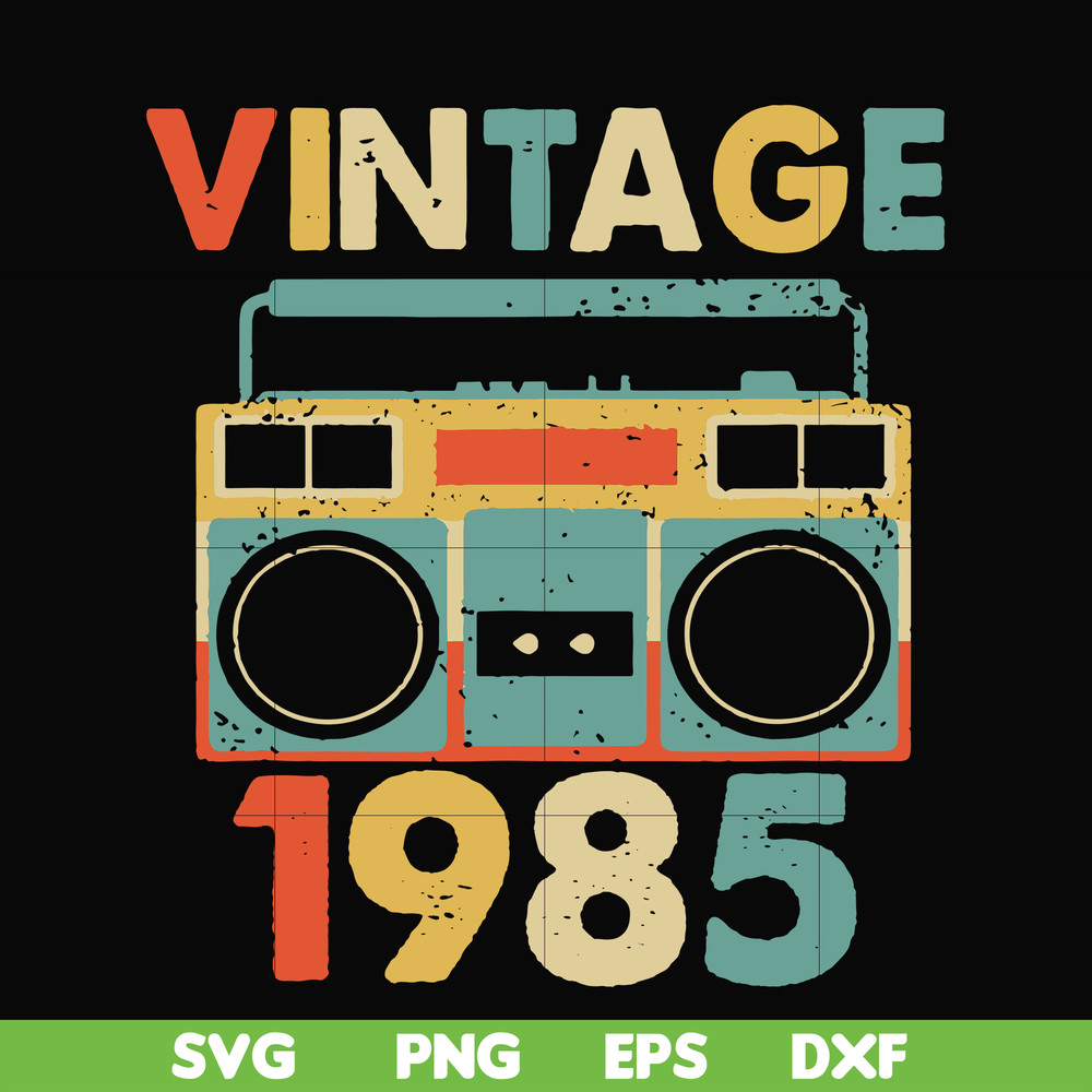 NBD0027-Vintage November 1985 svg, png, dxf, eps digital file NBD0027.jpg