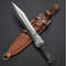 23 Inch Handmade Carbon Steel Double Edge Full Tang Hunting Sword With Micarta Handle Christmas Gif 0