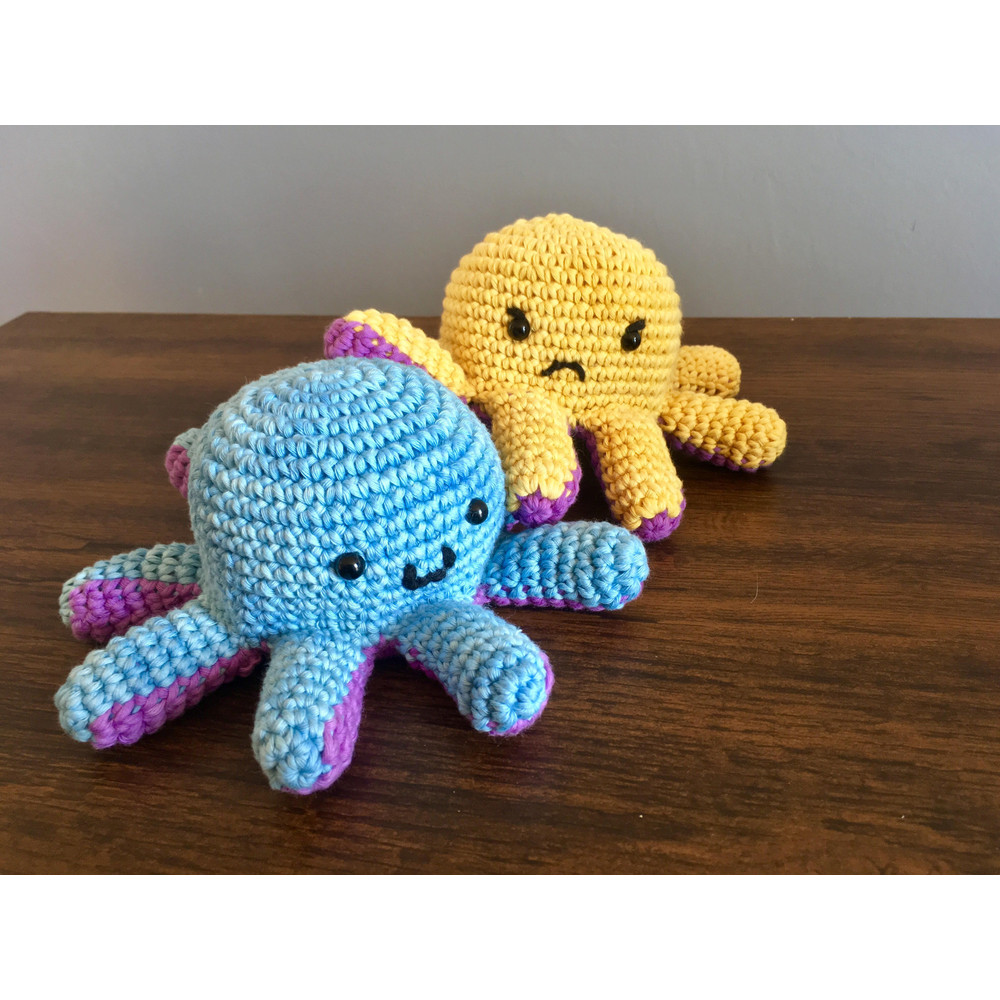 Reversible Octopus Amigurumi 0