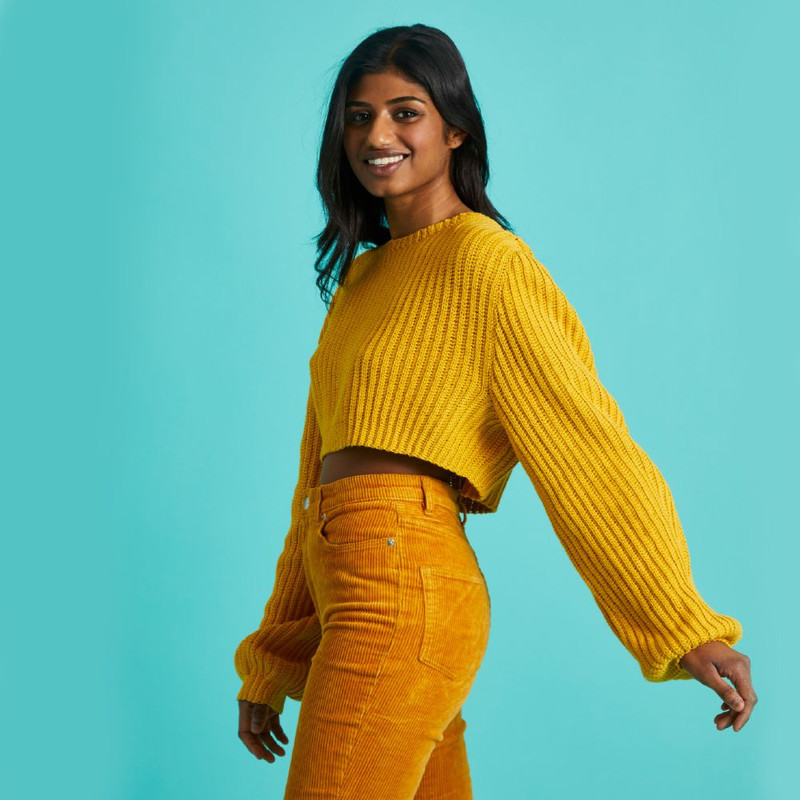 Sunshine Sweater  Free Jumper Crochet Pattern For Women In Paintbox Yarns Cotton 4 Ply By Paintbox  1