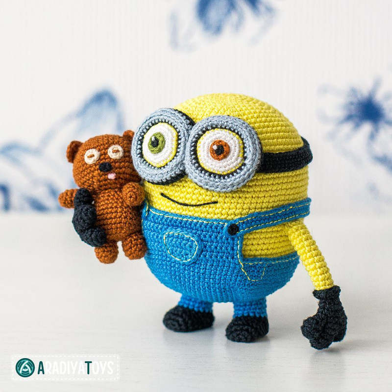 Minion Bob And Bear Tim By AradiyaToys 0