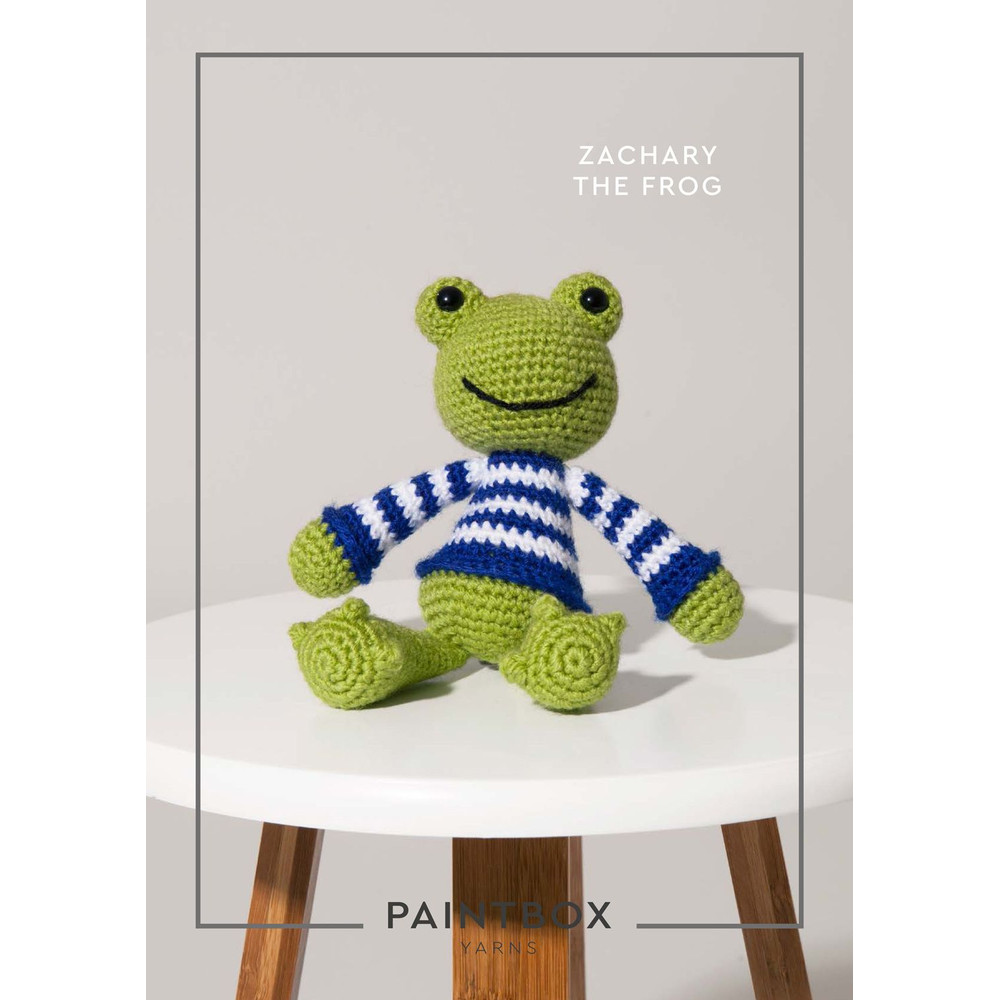 Zachary The Frog Free Crochet Pattern For Toys In Paintbox Yarns Simply DK 011 0