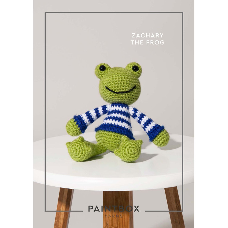Zachary The Frog Free Crochet Pattern For Toys In Paintbox Yarns Simply DK 011 0