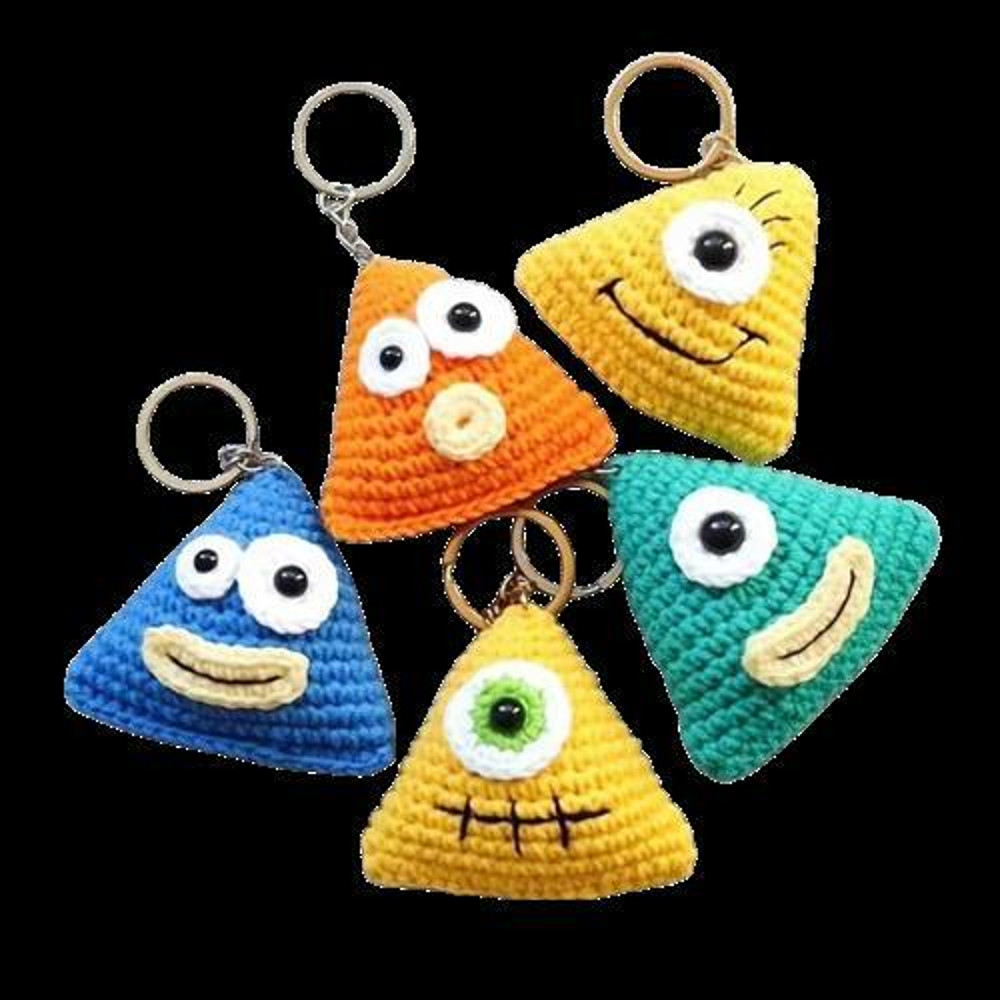 Monster KeychainFree Crochet PatternsCrochet Easy PatternsCrocheting Projects For Beginners 0