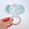 Decorative Teething Ring In Lion Brand Feels Like Butta 1