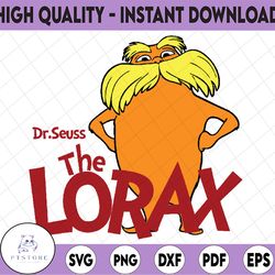 Lorax svg, Lorax head svg, Dr Seuss svg cut file, Read across America svg, svg  design, sublimation, iron on transfer fi