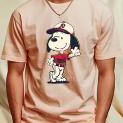 cartoon snoopy and braves logo png, atlanta braves magnets cute png, braves snoopy character digital png files