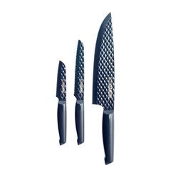 Sharp Stone Nonstick Knife Set, 3-piece