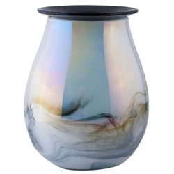 Carrie RStocker Art Glass Full-Size Scented Wax Warmer, Storm