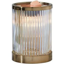 Carrie RStocker Full Size Wax Warmer, Ribbed Glass