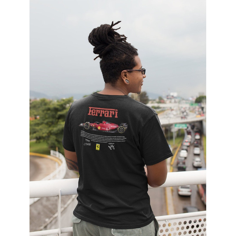 Formula 1 T-Shirt Formula Fan T-shirt Racing Fan Gift Formula One Clothing Carlos Sainz 55 Shirt F1 Shirt1.jpg