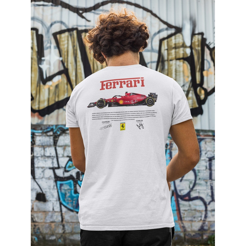 Formula 1 T-Shirt Formula Fan T-shirt Racing Fan Gift Formula One Clothing Carlos Sainz 55 Shirt F1 Shirt2.jpg