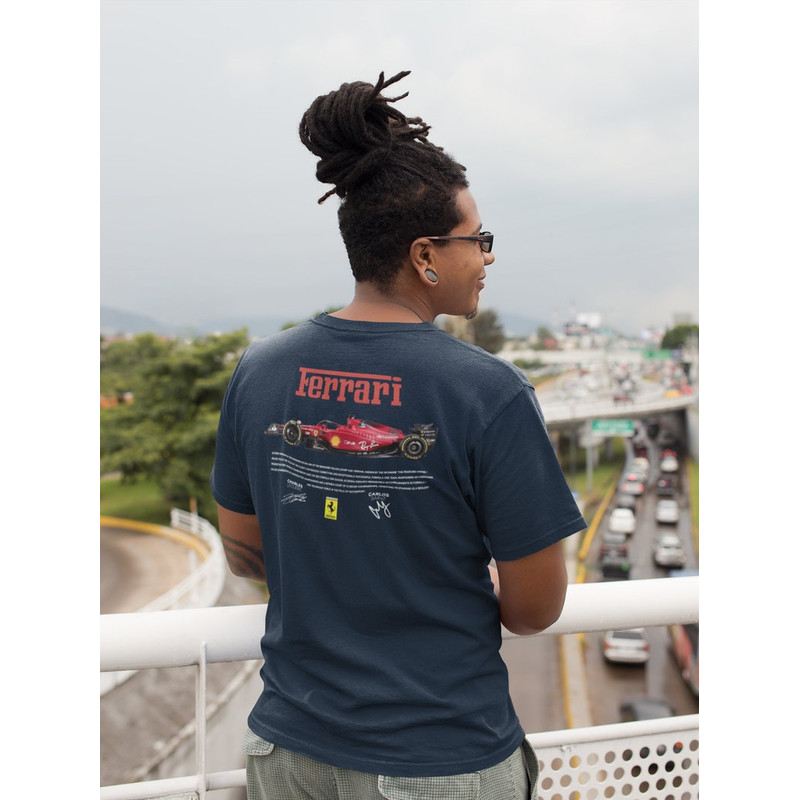 Formula 1 T-Shirt Formula Fan T-shirt Racing Fan Gift Formula One Clothing Carlos Sainz 55 Shirt F1 Shirt3.jpg