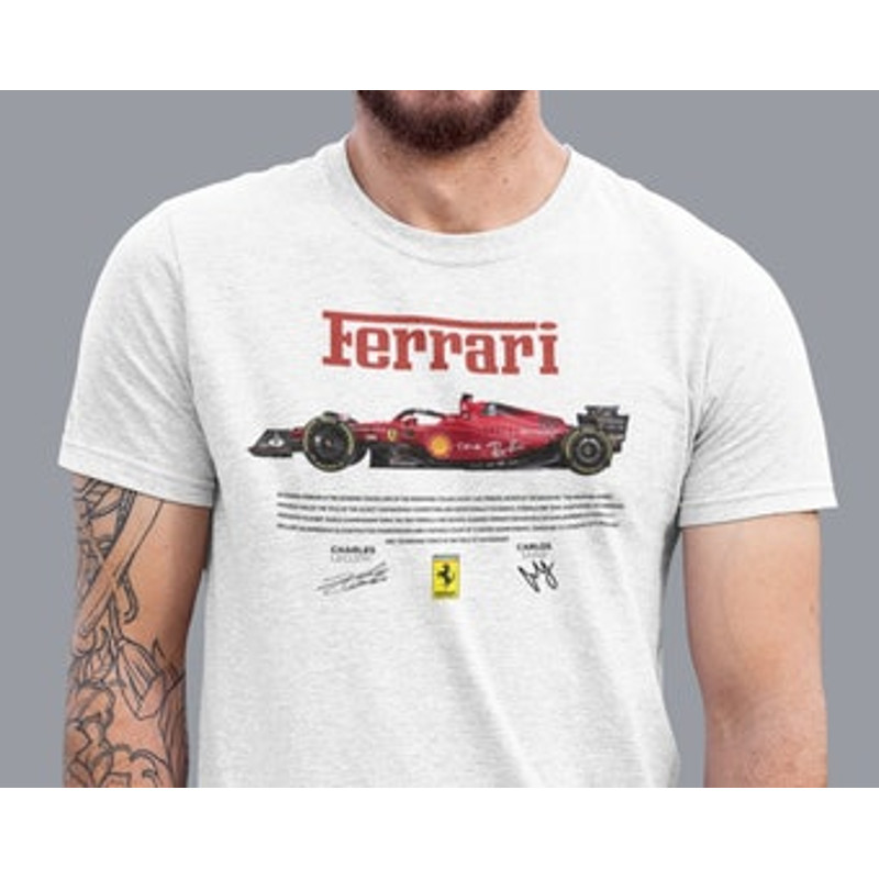 Formula 1 T-Shirt Formula Fan T-shirt Racing Fan Gift Formula One Clothing Carlos Sainz 55 Shirt F1 Shirt5.jpg