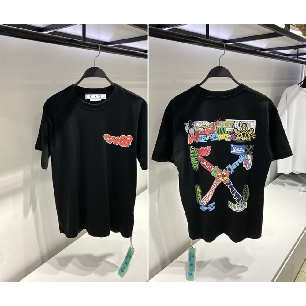 Luxury Vintage Off White Cotton T-shirt1.jpg