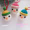 Snowman Bauble With Beanie Hats Crochet Pattern Amigurumi Snowman Ornament Snowman Christmas Tree Ornament Crochet Xmas 1