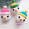 Snowman Bauble With Beanie Hats Crochet Pattern Amigurumi Snowman Ornament Snowman Christmas Tree Ornament Crochet Xmas 2