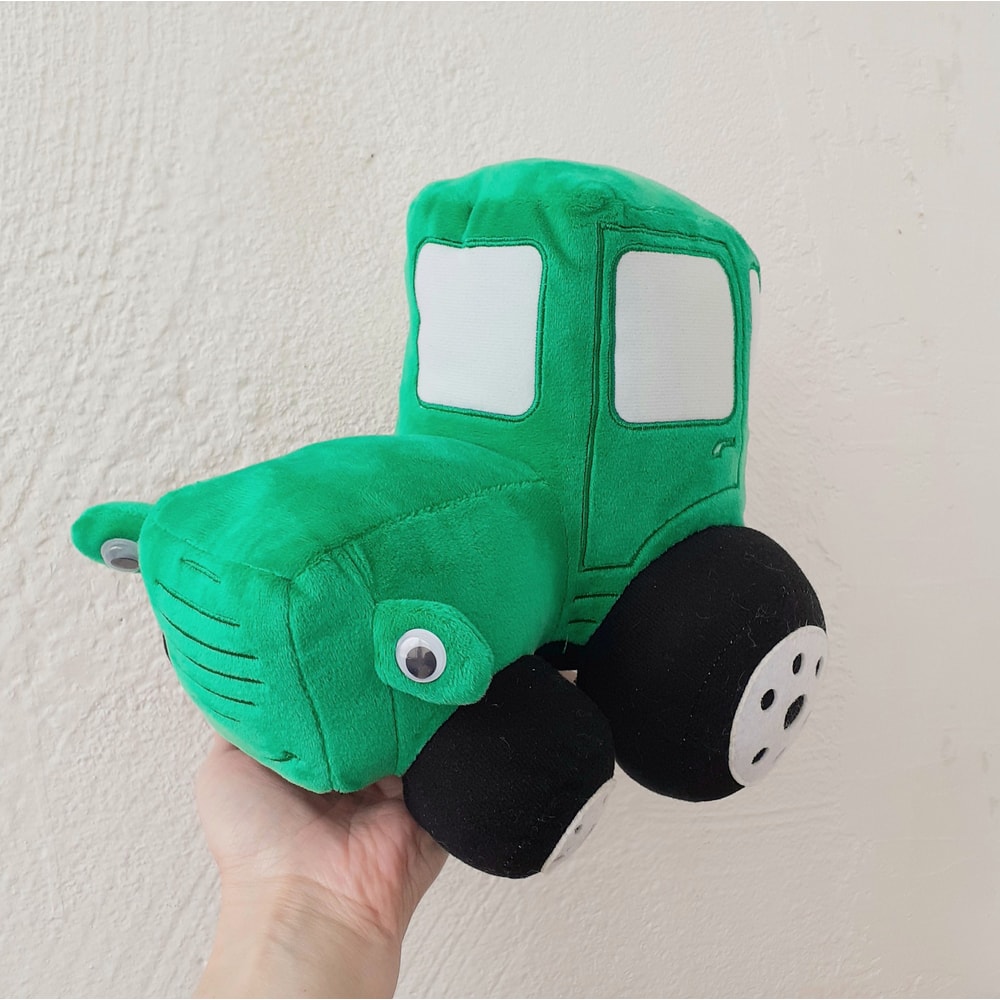 Blue Tractor Soft Tractor Stuffy Kids Plush Toys Gift Birthday Soft Toys Gift For Todller Boy Chris 4