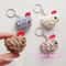 Mini Chicken Keychain Crochet Pattern Plushie Keychains Chicken Lover Gift Purse Charm Kids Pocket 0