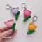 Tulip Key Chain Crochet Pattern Mini Flower Crochet Mother Day Gift Handmade Wedding Favors Teen Gi 1