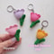 Tulip Key Chain Crochet Pattern Mini Flower Crochet Mother Day Gift Handmade Wedding Favors Teen Gi 1
