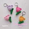 Tulip Key Chain Crochet Pattern Mini Flower Crochet Mother Day Gift Handmade Wedding Favors Teen Gi 2