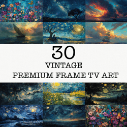 30 Samsung Frame TV Art, art, nature, Samsung Art TV, Digital Download for Samsung Frame, Digital Download, Frame T