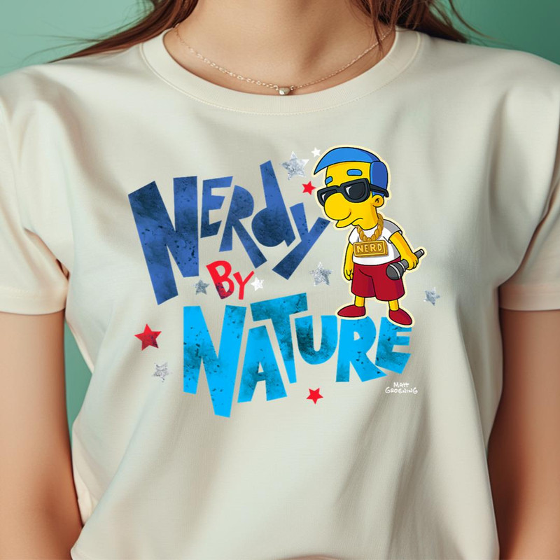 The Simpsons Milhouse Nerdy By Nature PNG, Simpsons PNG, Simpsons Digital Png Files.jpg