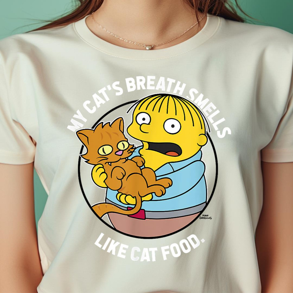 The Simpsons Ralph My Cat's Breath Smells Like Cat Food PNG, Simpsons PNG, Simpsons Digital Png Files.jpg