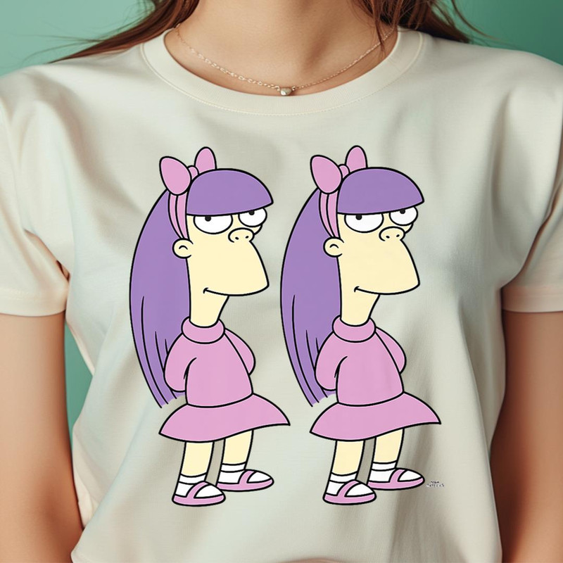 The Simpsons Sherri And Terri Twins PNG, Simpsons PNG, Simpsons Digital Png Files.jpg