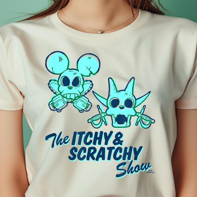 The Simpsons The Itchy Scratchy Show Skeleton Logo PNG, Simpsons PNG, Simpsons Digital Png Files.jpg