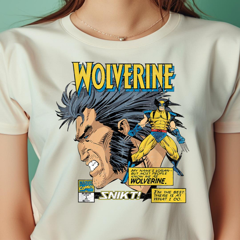 Marvel Comics Wolverine Logan Retro PNG, Wolverine PNG, Marvel Wolverine Digital Png Files.jpg