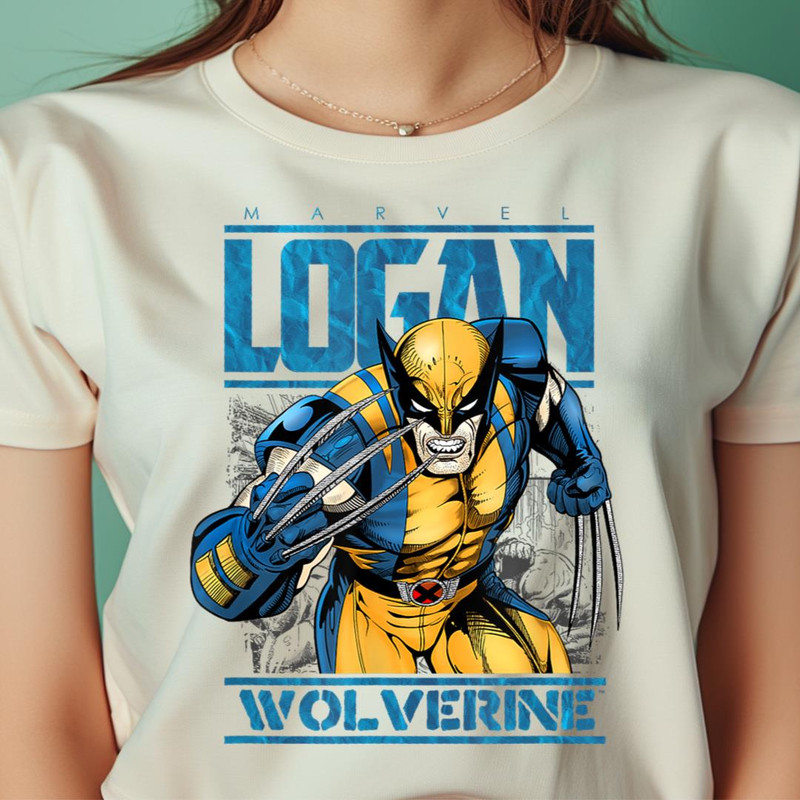 Marvel Wolverine Logan Retro Logo PNG, Wolverine PNG, Marvel Wolverine Digital Png Files.jpg