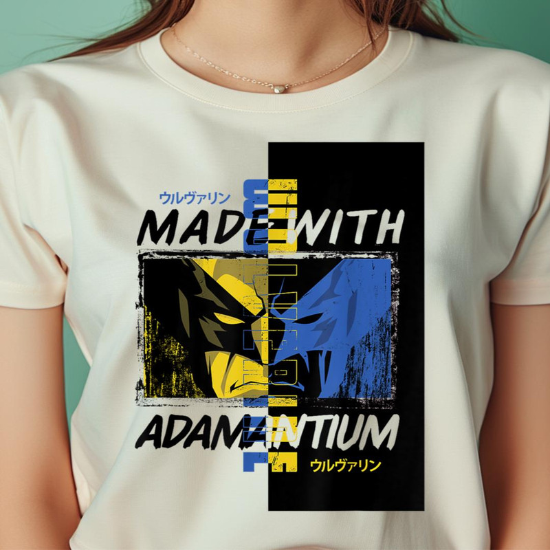 Marvel Wolverine Made Japanese Color Block PNG, Wolverine PNG, Marvel Wolverine Digital Png Files.jpg