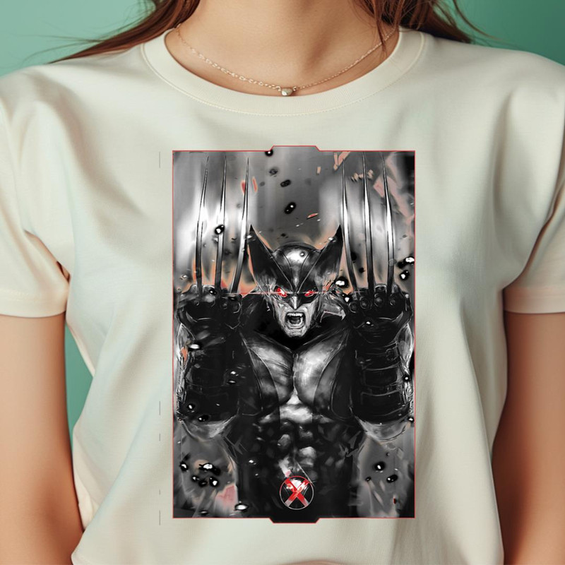 Marvel X-Force Wolverine Claws Out Poster PNG, Wolverine PNG, Marvel Wolverine Digital Png Files.jpg
