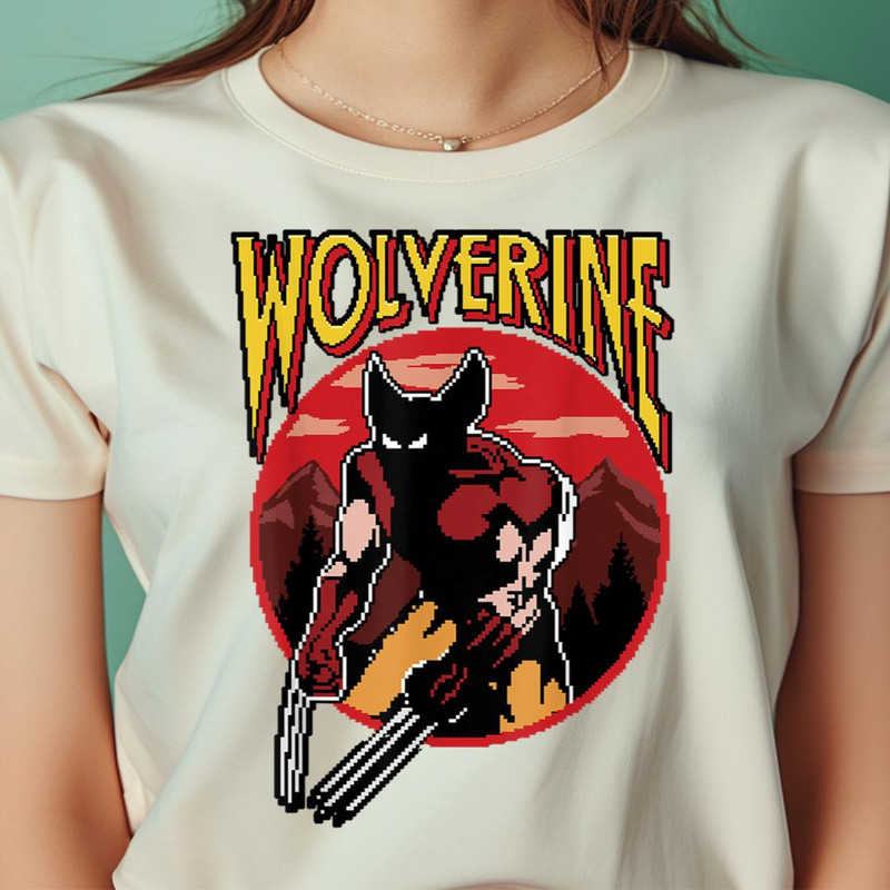 Marvel X-Men Wolverine Circle Portrait Logo PNG, Wolverine PNG, Marvel Wolverine Digital Png Files.jpg