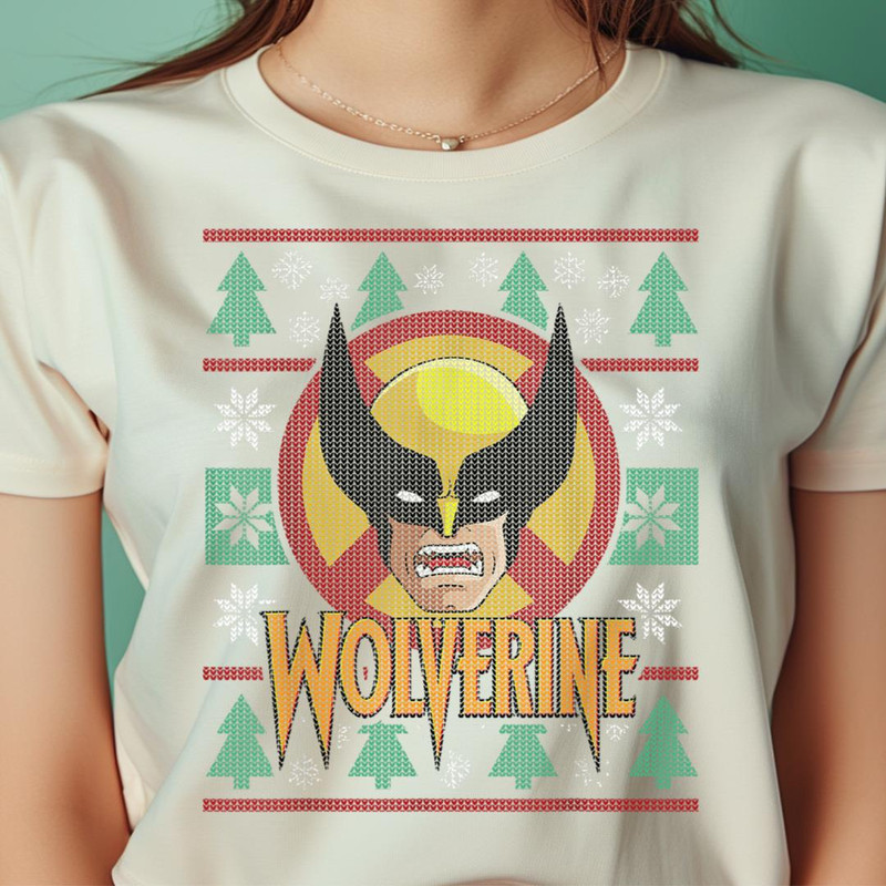 Marvel X-Men Wolverine Holiday Sweater PNG, Wolverine PNG, Marvel Wolverine Digital Png Files.jpg