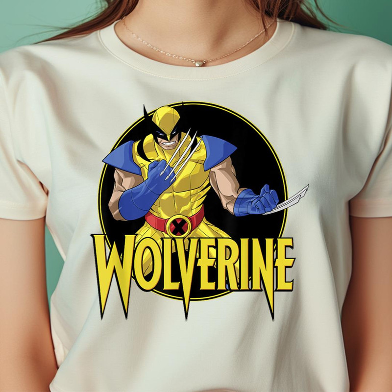 Marvel X-Men Wolverine Portrait Title Logo PNG, Wolverine PNG, Marvel Wolverine Digital Png Files.jpg