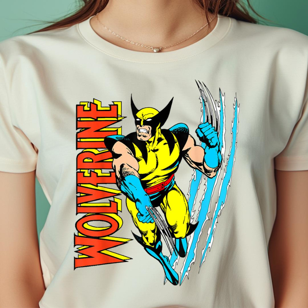 Marvel X-Men Wolverine Vintage Claw Slice PNG, Wolverine PNG, Marvel Wolverine Digital Png Files.jpg
