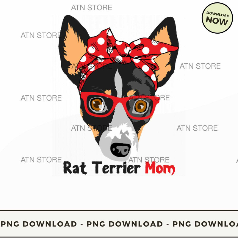Rat Terrier Mom Shirt Dog Lovers Gift.jpg