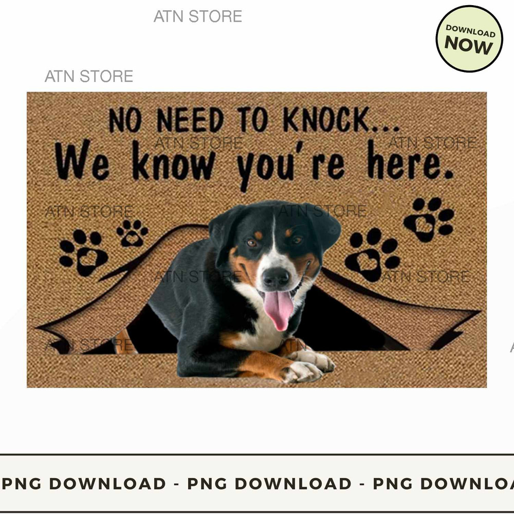 Appenzeller sennenhund Doormat.jpg