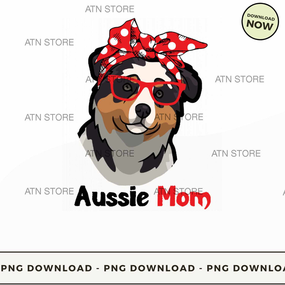AUSSIE MOM SHIRT Gift FOR DOG LOVERS.jpg