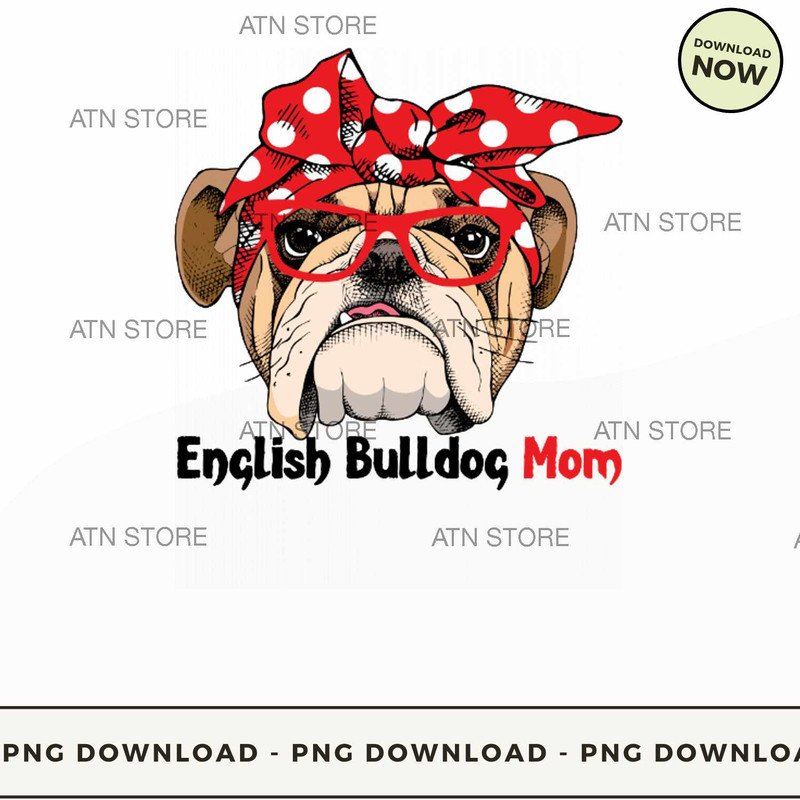 English Bulldog Mom Shirt For Dog Lovers.jpg