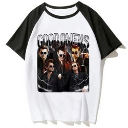 the good omens funny t-shirt for men