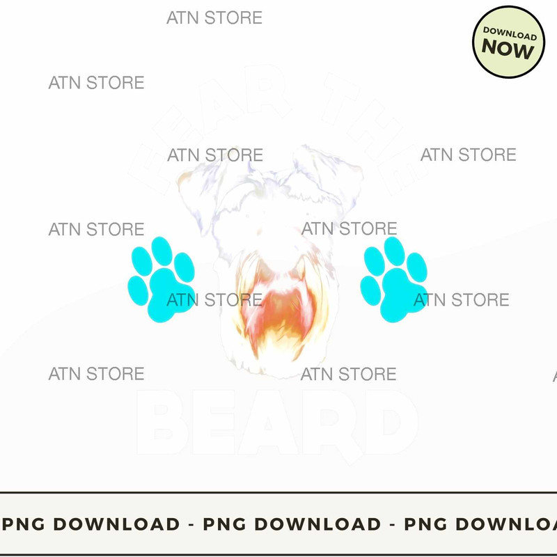 FUNNY FEAR THE BEARD T-SHIRT Schnauzer Dog Lovers Gift - Limited Edition.jpg