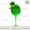 St Patricks Day Shirt Wine Glass Top Hat Irish Drinking Tee.jpg
