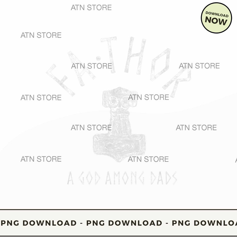 MENS FATHOR SHIRT GOD AMONG DADS THOR HA.jpg