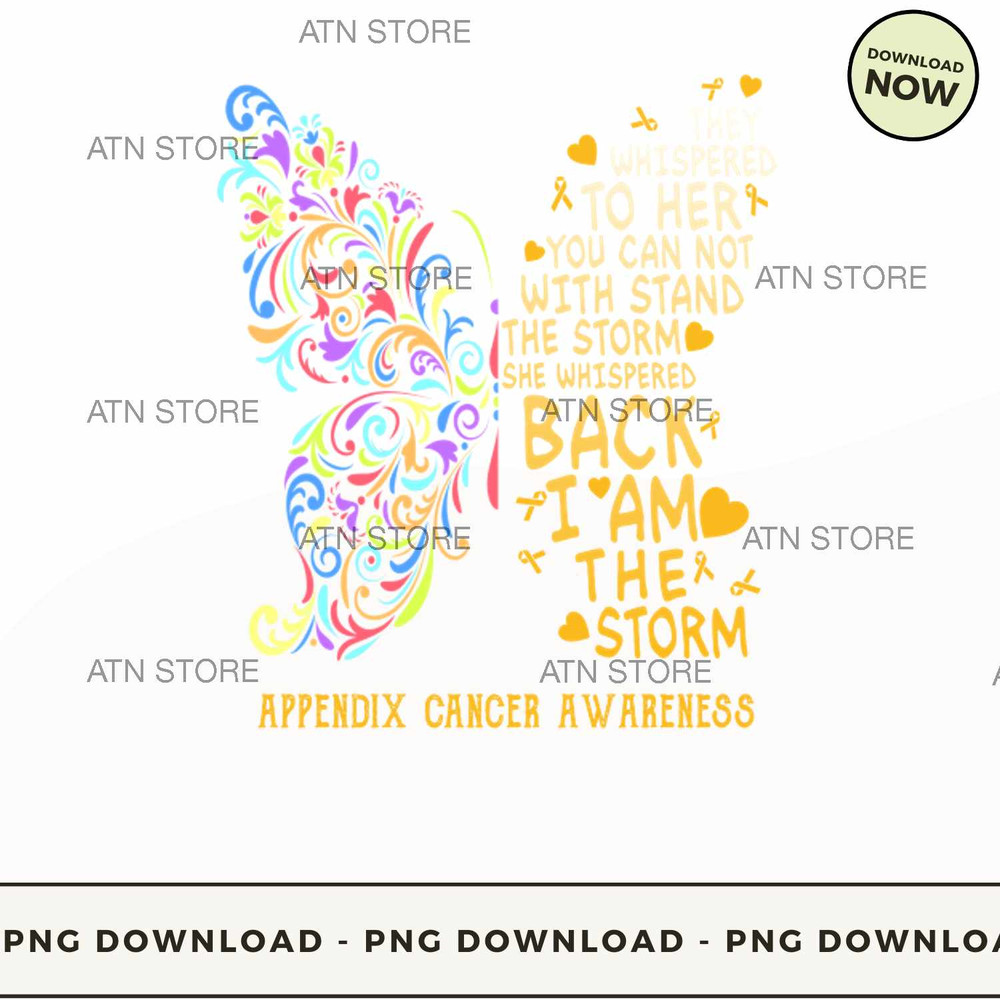 appendix cancer i am the storm butterfly warrior.jpg